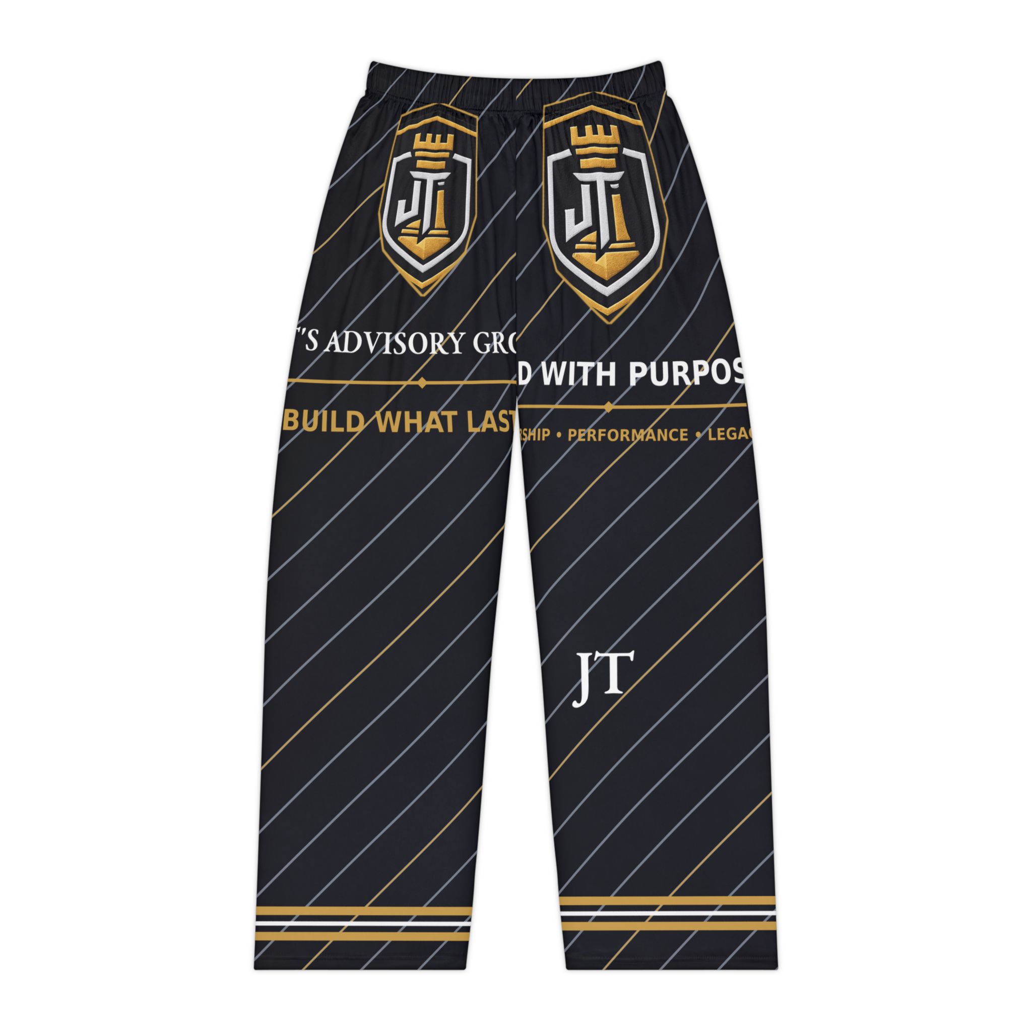 Women’s Black & Gold Pajama Pants