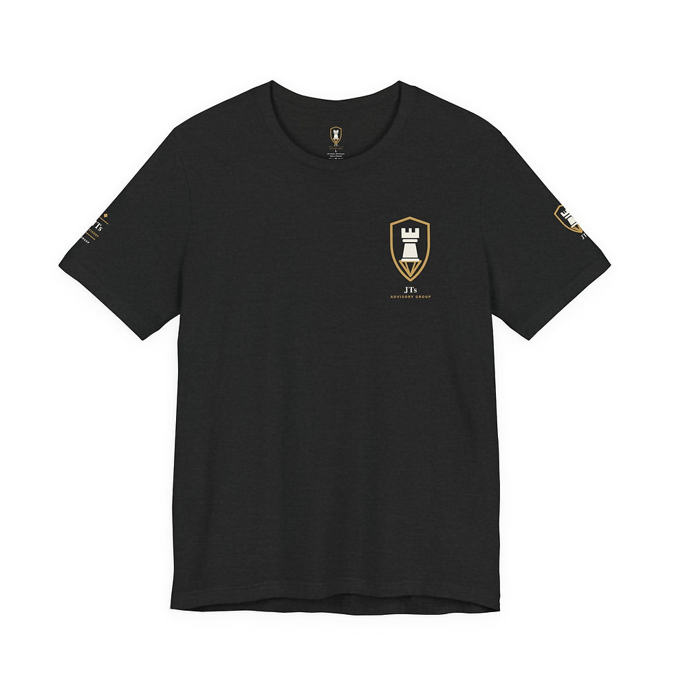 Thumbnail: JT’s Advisory Group Black Shield T-Shirt