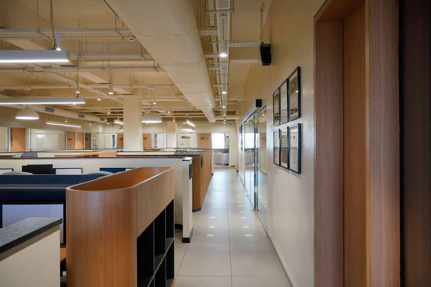 Office interiors for headquarters of VP Industries Pvt Ltd.