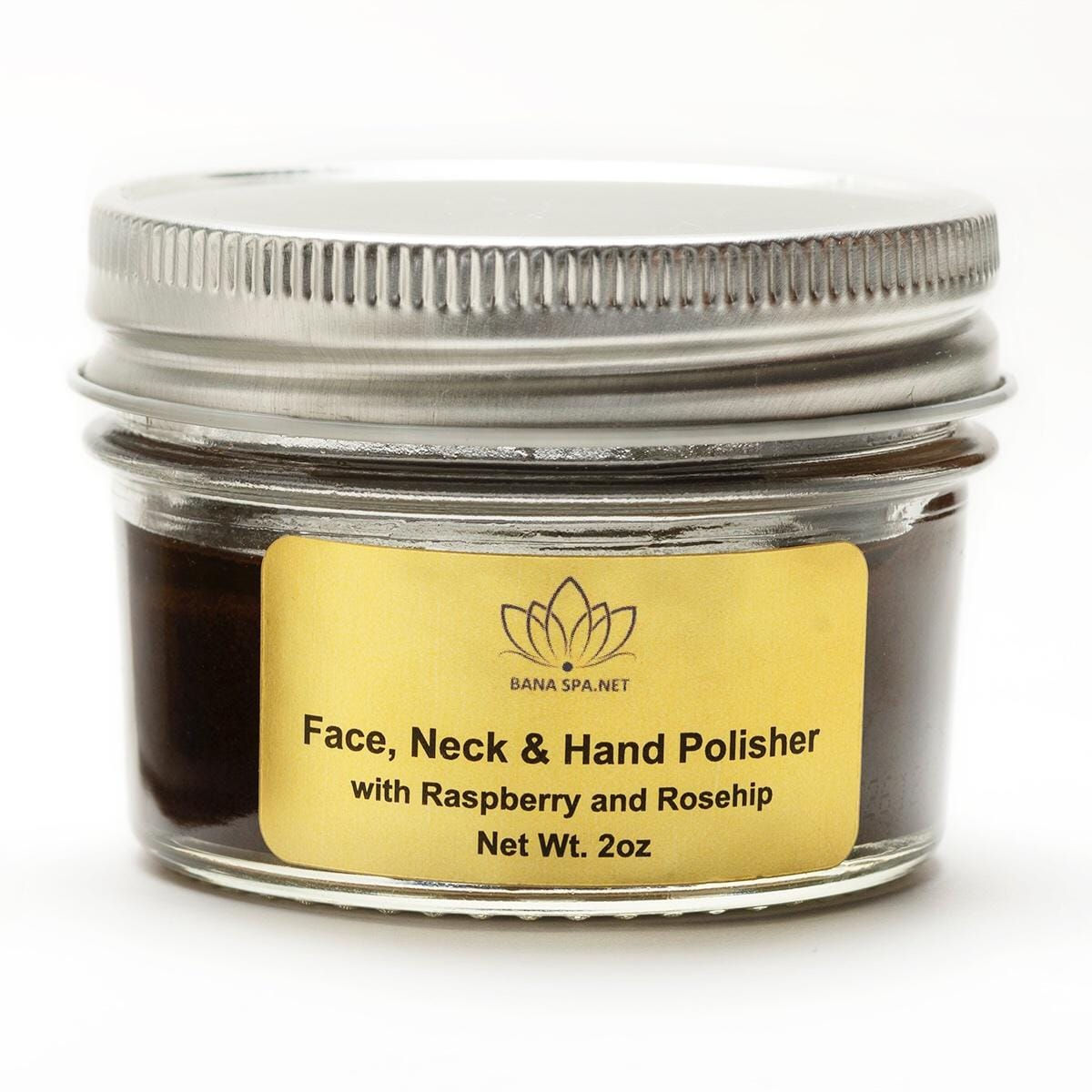 Face, Neck & Hand Polisher with Raspberry & Rosehip -2oz.