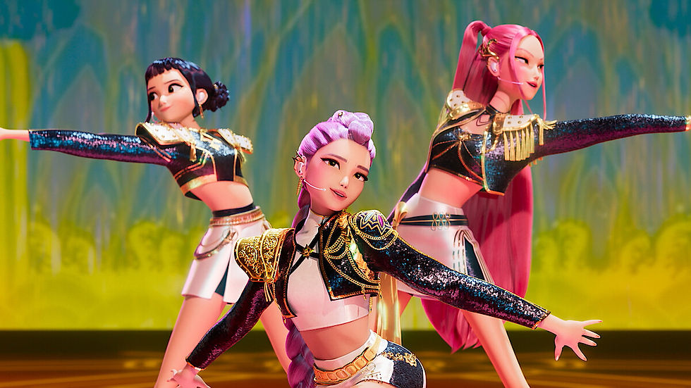 HUNTR/X from K-Pop Demon Hunters