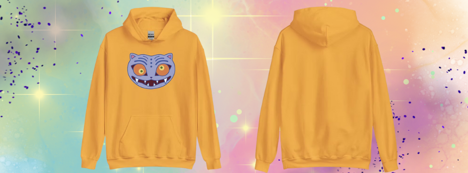 derpy tiger hoodie