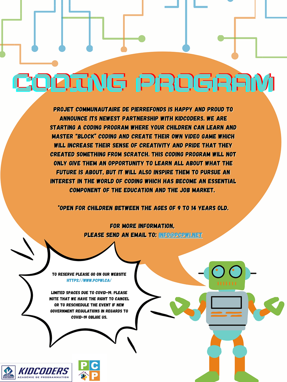 Programme de Codage - Programme de codage