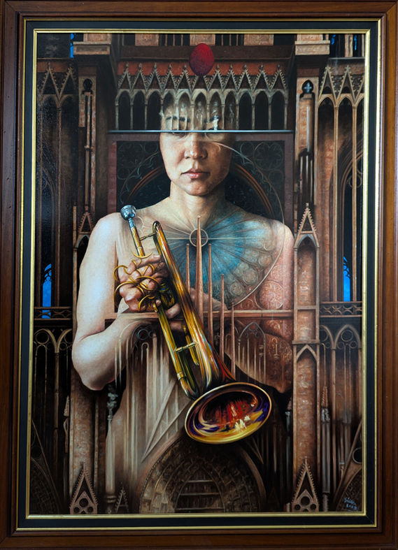 Oil on Canvas
W 91cm H 120cm
£4000