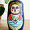 Thumbnail: Handmade Matryoshka, 5 pieces set