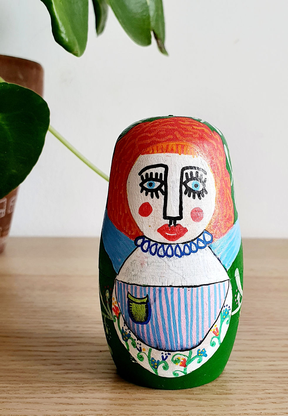 תמונה ממוזערת: מטריושקה בעבודת יד, סט של 5 חלקים