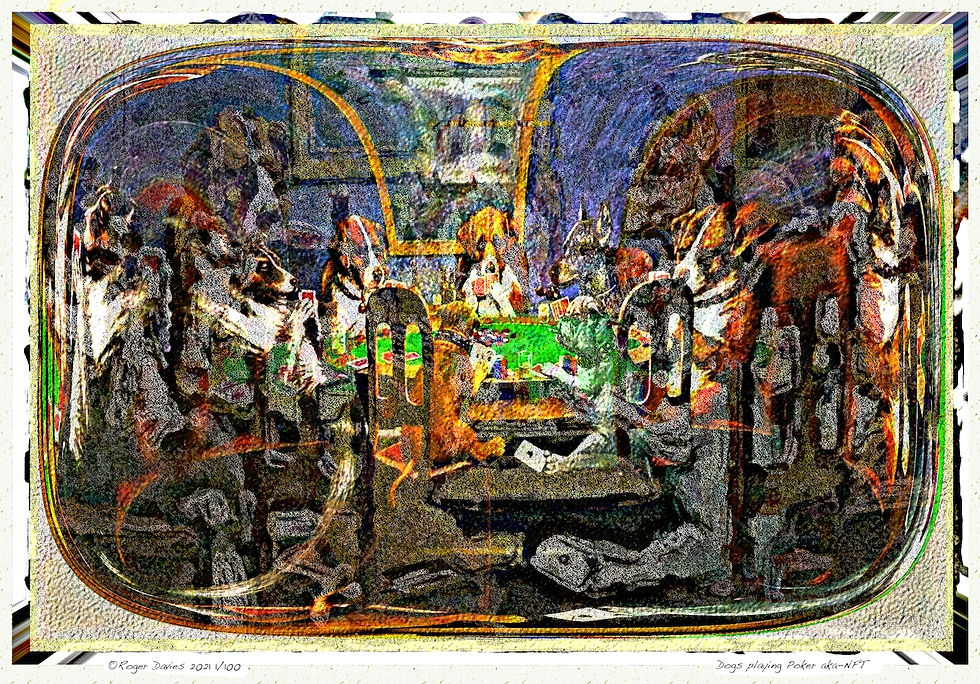 Dogs playing Poker aka-NFT