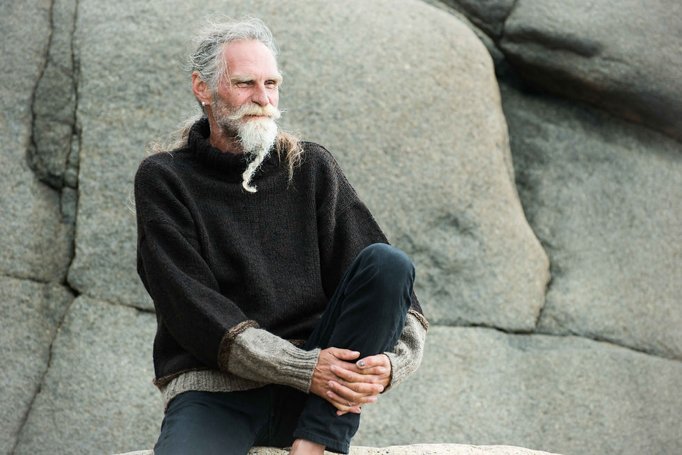 Thumbnail: Hillesvåg, PEGASUS - Men's sweater with pattern and rib knit