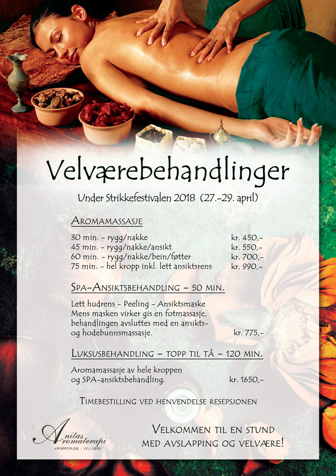 På neste års festival kan du virkelig skjemme deg bort.