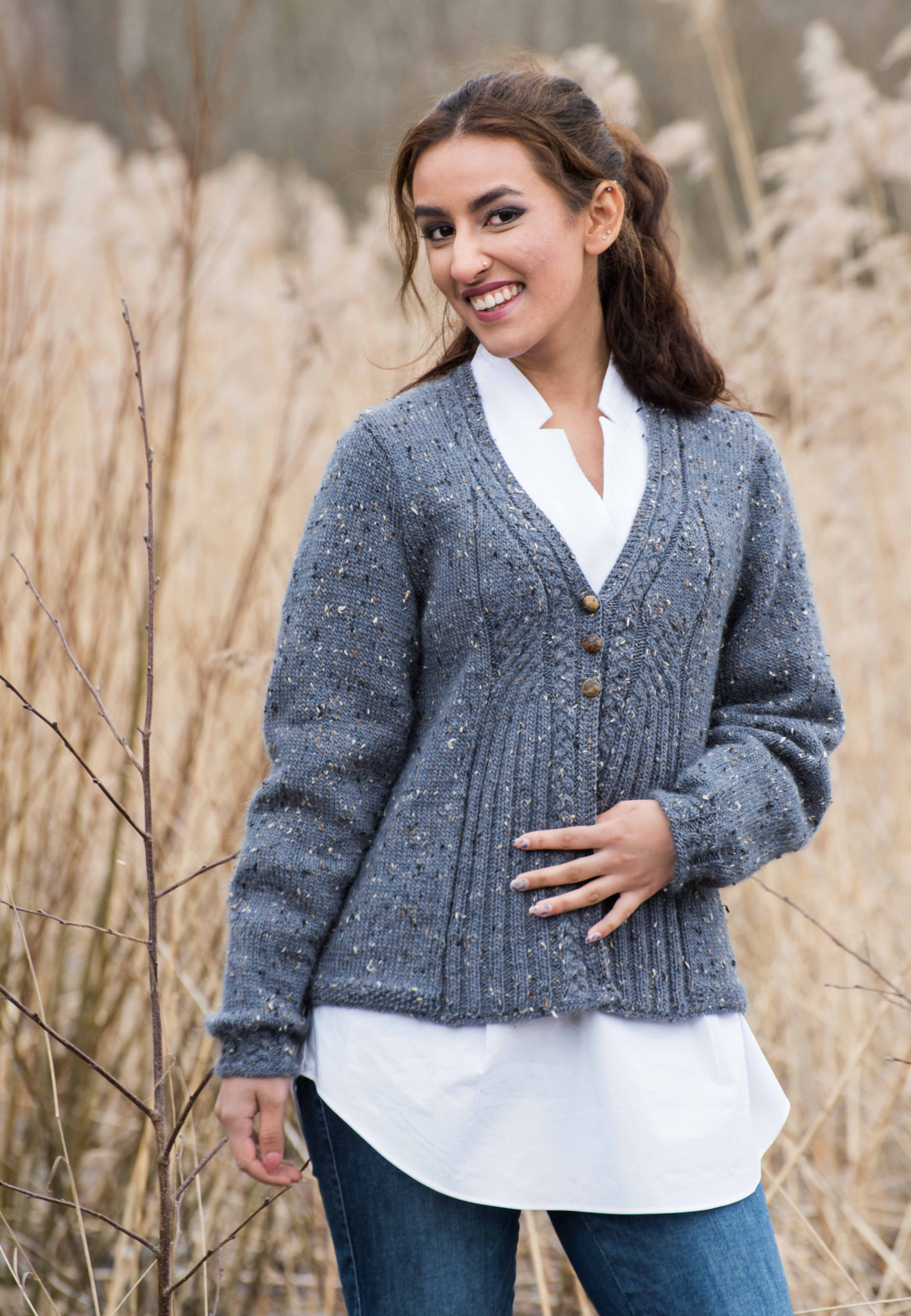 Essaouria - A-line jacket with braids