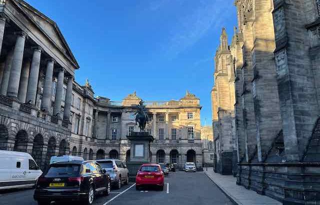 Uncovering the old Scottish Parliament