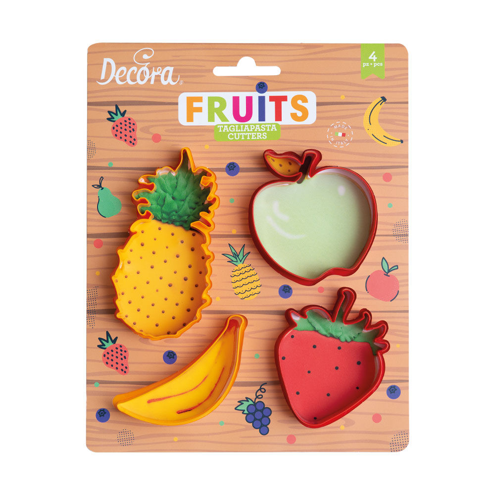 Decora Fruit Cutter Set/4