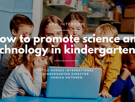 How to promote science and technology in kindergartens?