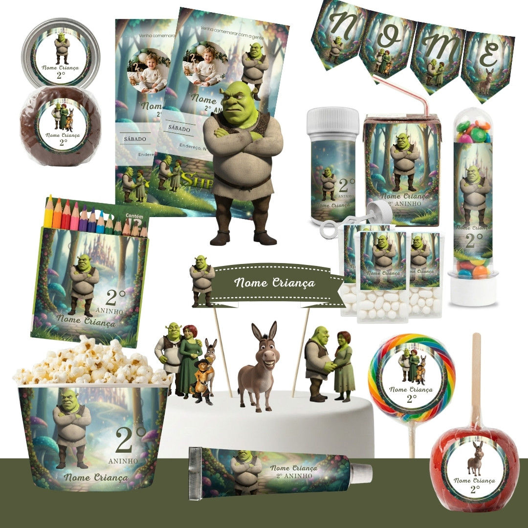 Kit Festa Shrek