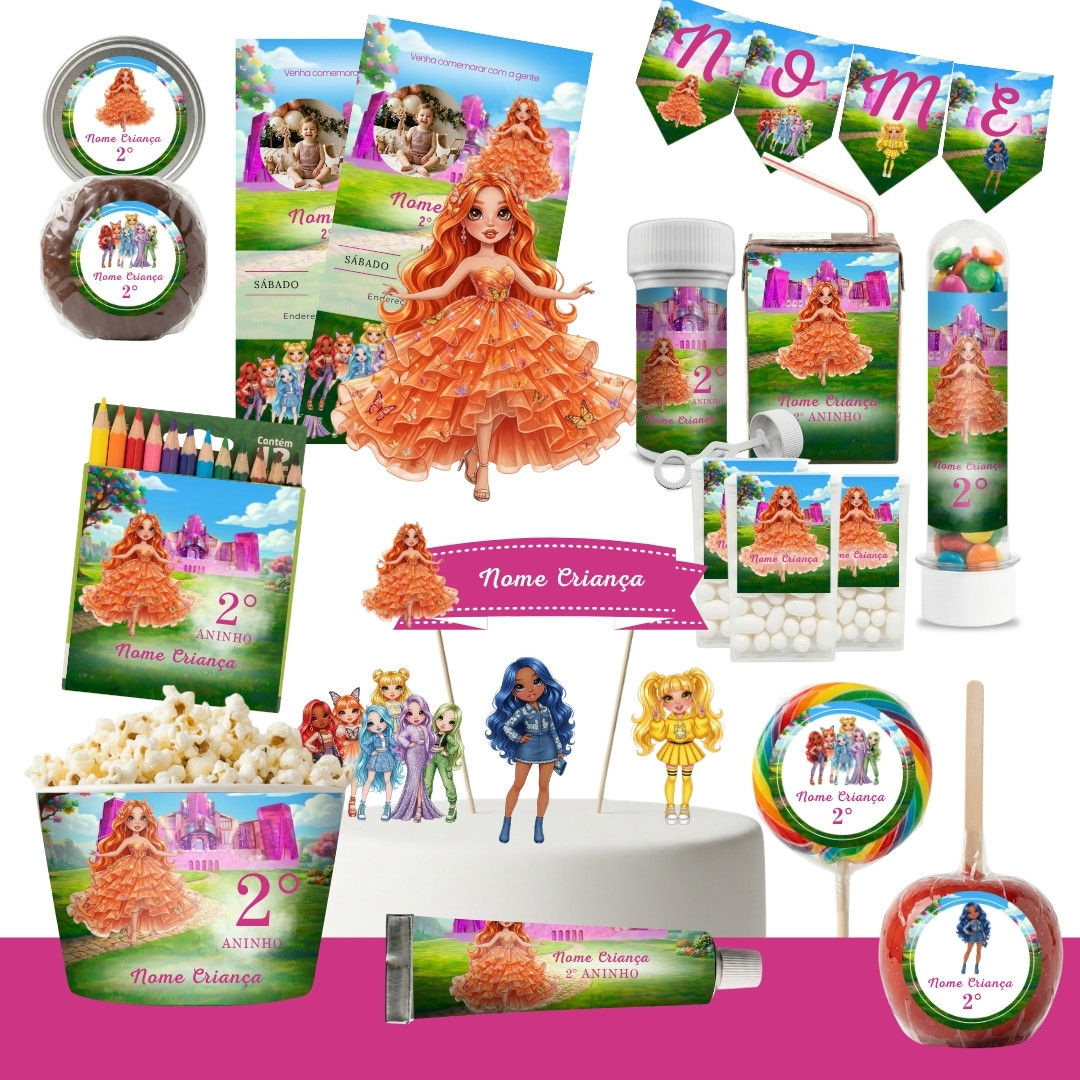 Kit Festa Rainbow High