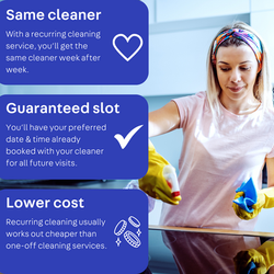 advantages-of-recurring-cleaning-service in maryland