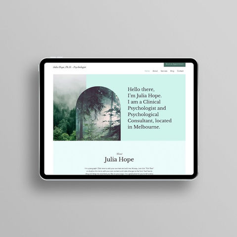 Website Design for Therapists and Psychologists Melbourne