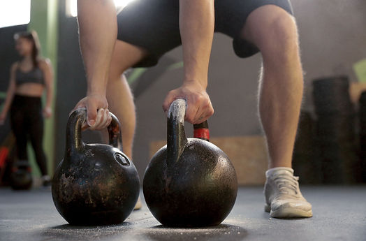 Custom personal training program with dumbbells designed for all fitness levels