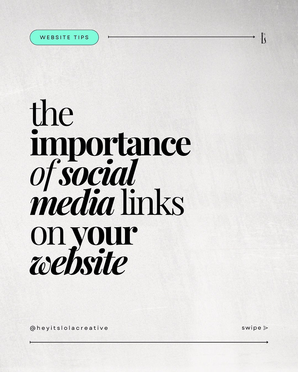 The importance of social media links on your website
