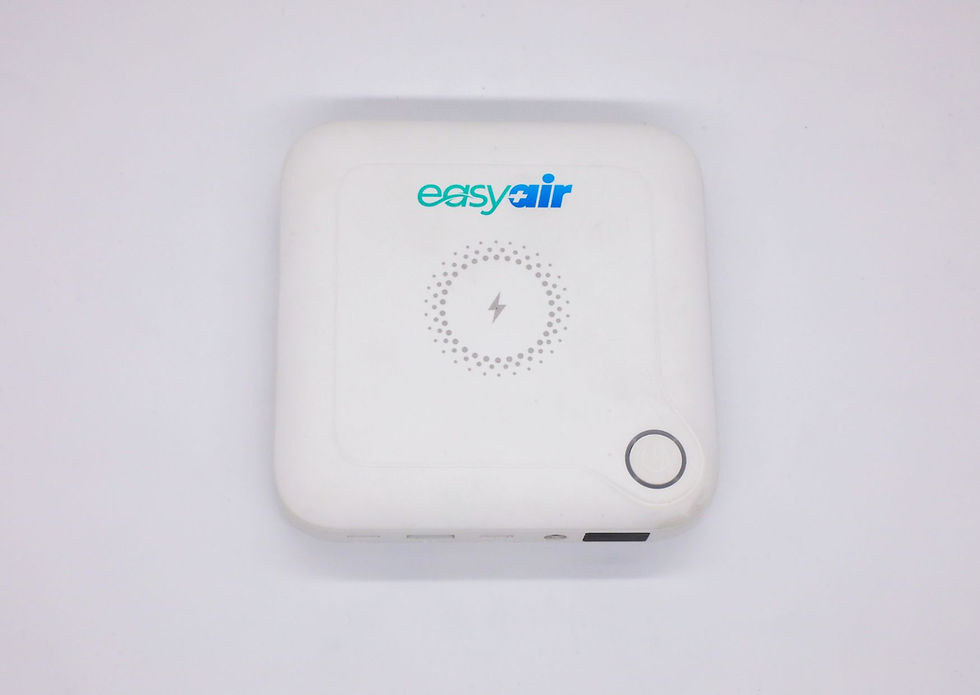 Thumbnail: Compact EasyAir Alliance Battery powering CPAP machines