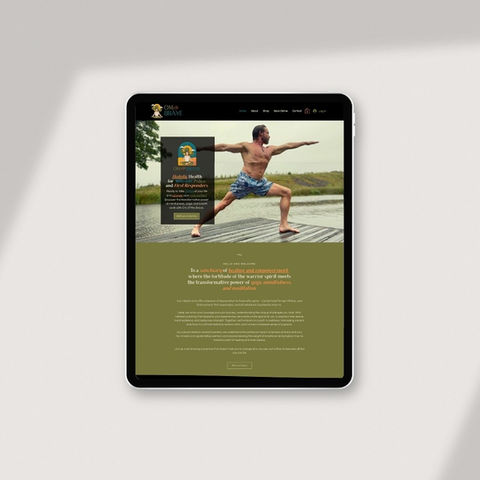 Website Design for Trauma Coaches and Yoga Instructors by Hey! It's Lola