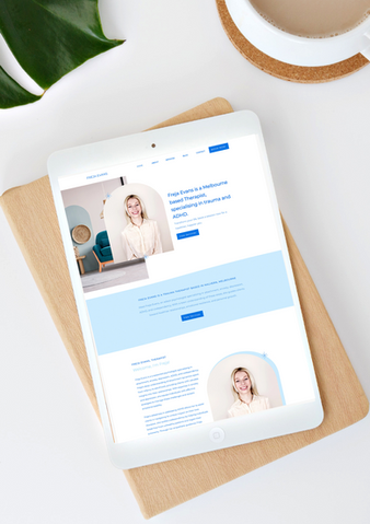 Website Design for Therapist and ADHD Coaches