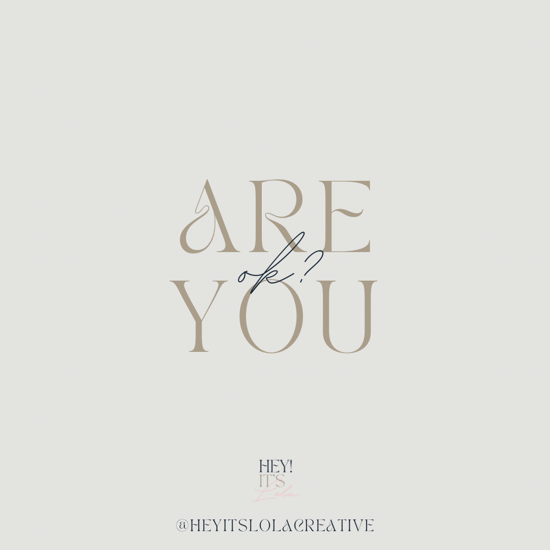 are you ok? advocating for mental health through website design