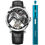 Thumbnail: AGELOCER Men's Top Brand Tourbillon Double-Sided Hollow Hand-Operated Mechanical