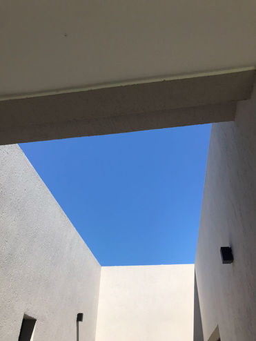 Cielo azul