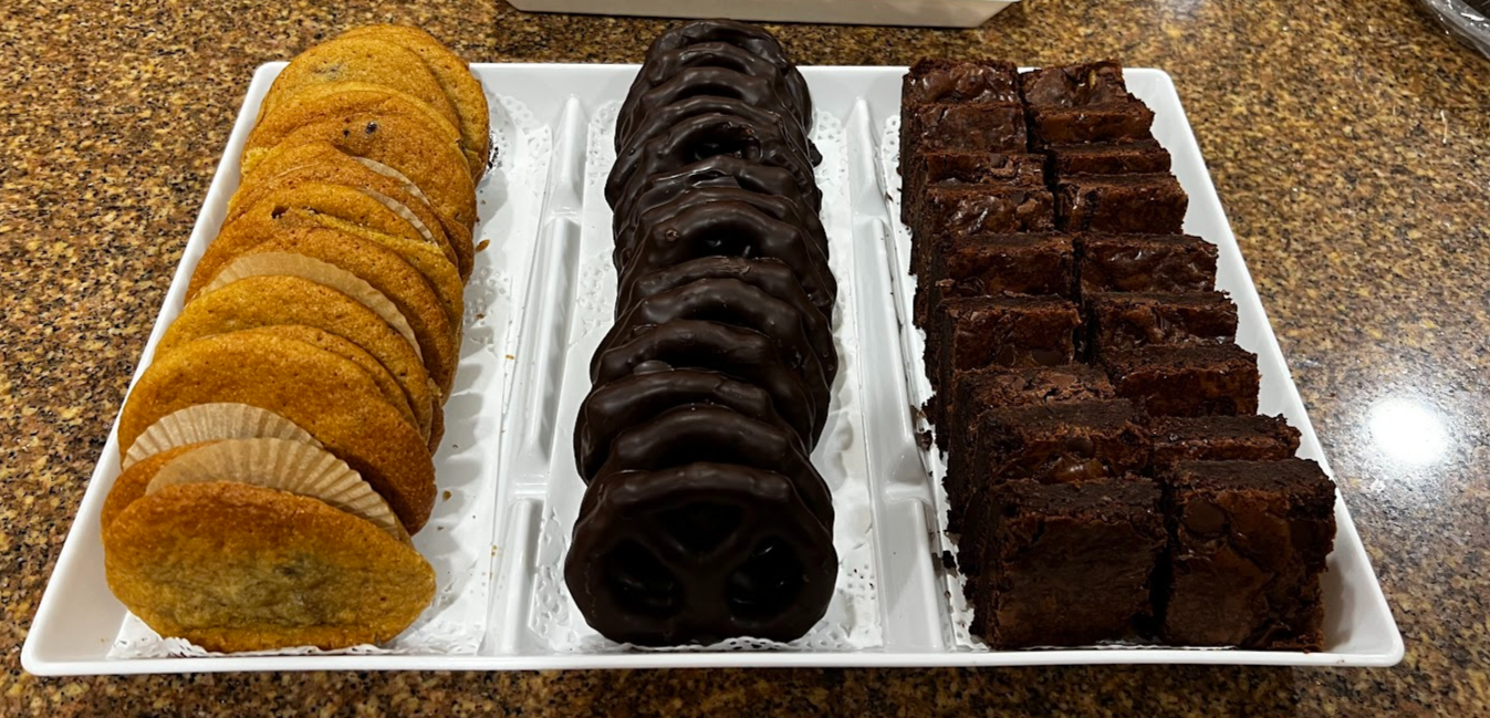 Arranged Food and Objects