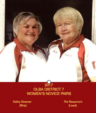 2017 Dist 7 Women's Novice