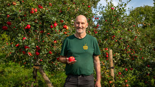 Monmouthshire Food Partnership, Kevin Garrod from Monnow Valley Cider