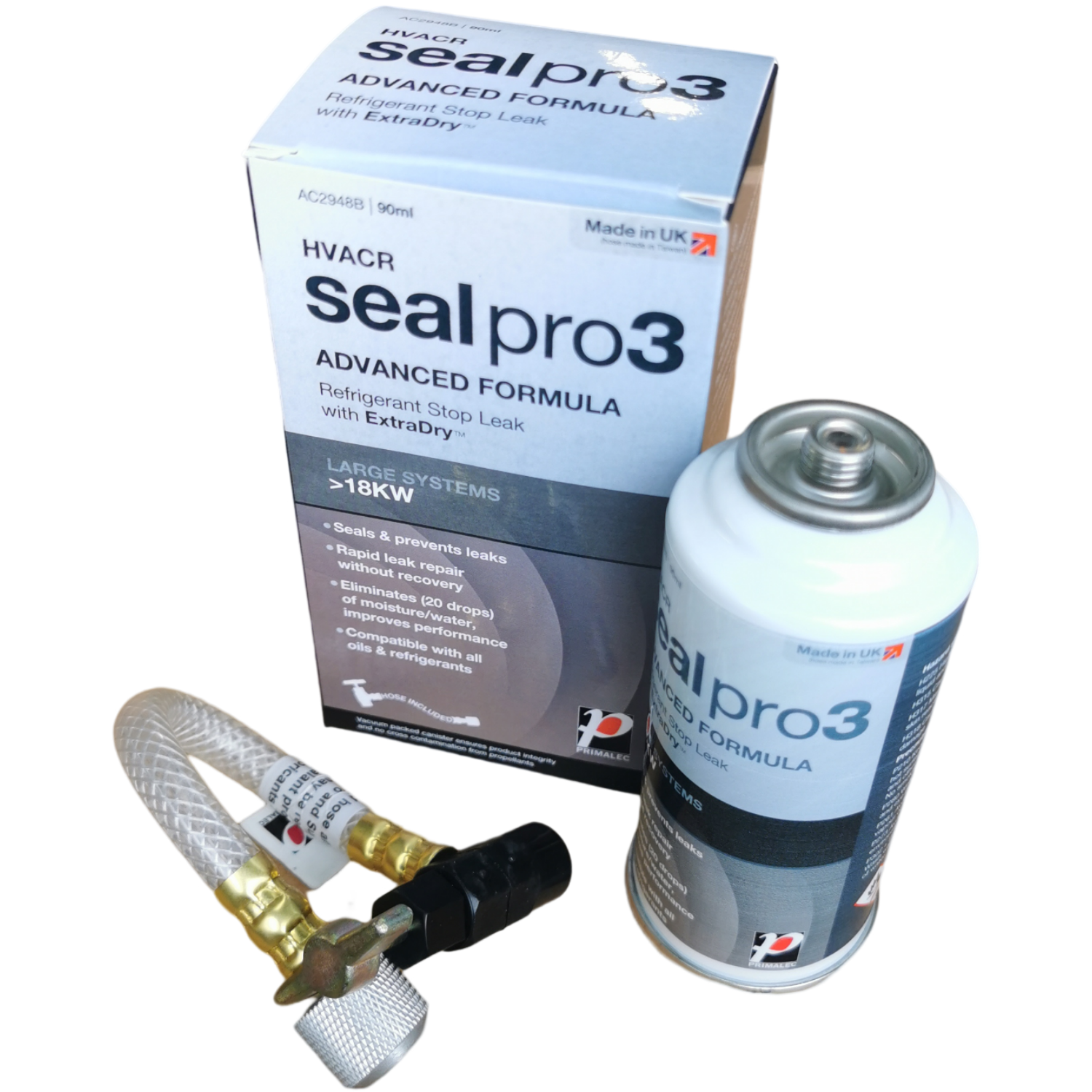 AC2948B(948KIT) PRIMALEC For Large Systems COMMERCIAL AC/R LEAK SEALANT WITH DRY