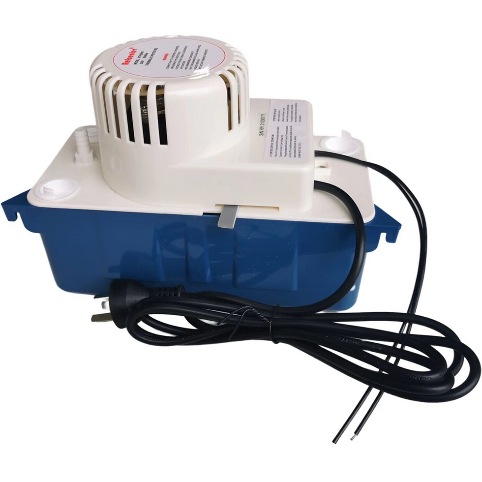 Model: RTP20WS230V Condensate Management-Tank Pump 230V 50Hz 0.7A 85W