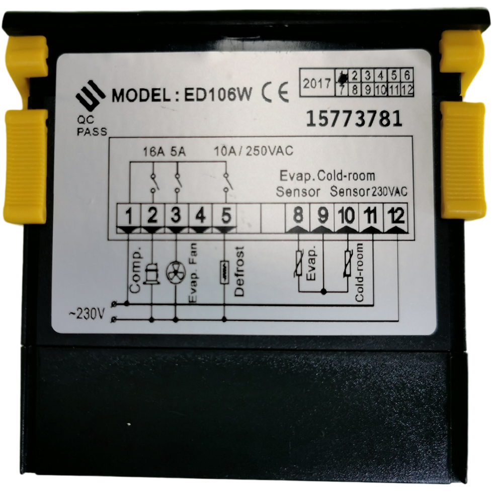 Thumbnail: ED-106W TEMPERATURE CONTROLLER