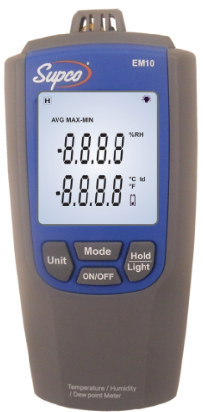 SP-EM10 SUPCO Temperature & Humidity Meter