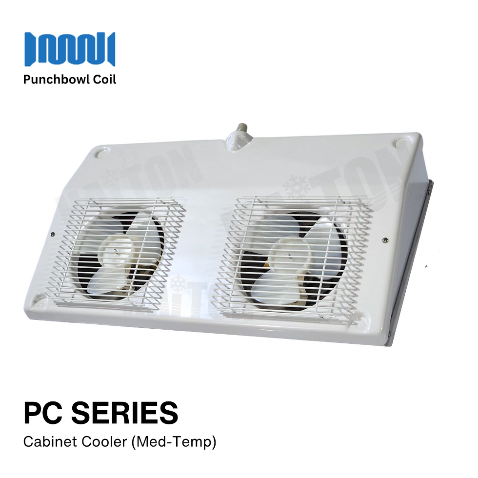 PC100 1030W R404A Med Temp Punchbowl Coil Cabinet Cooler PC Series