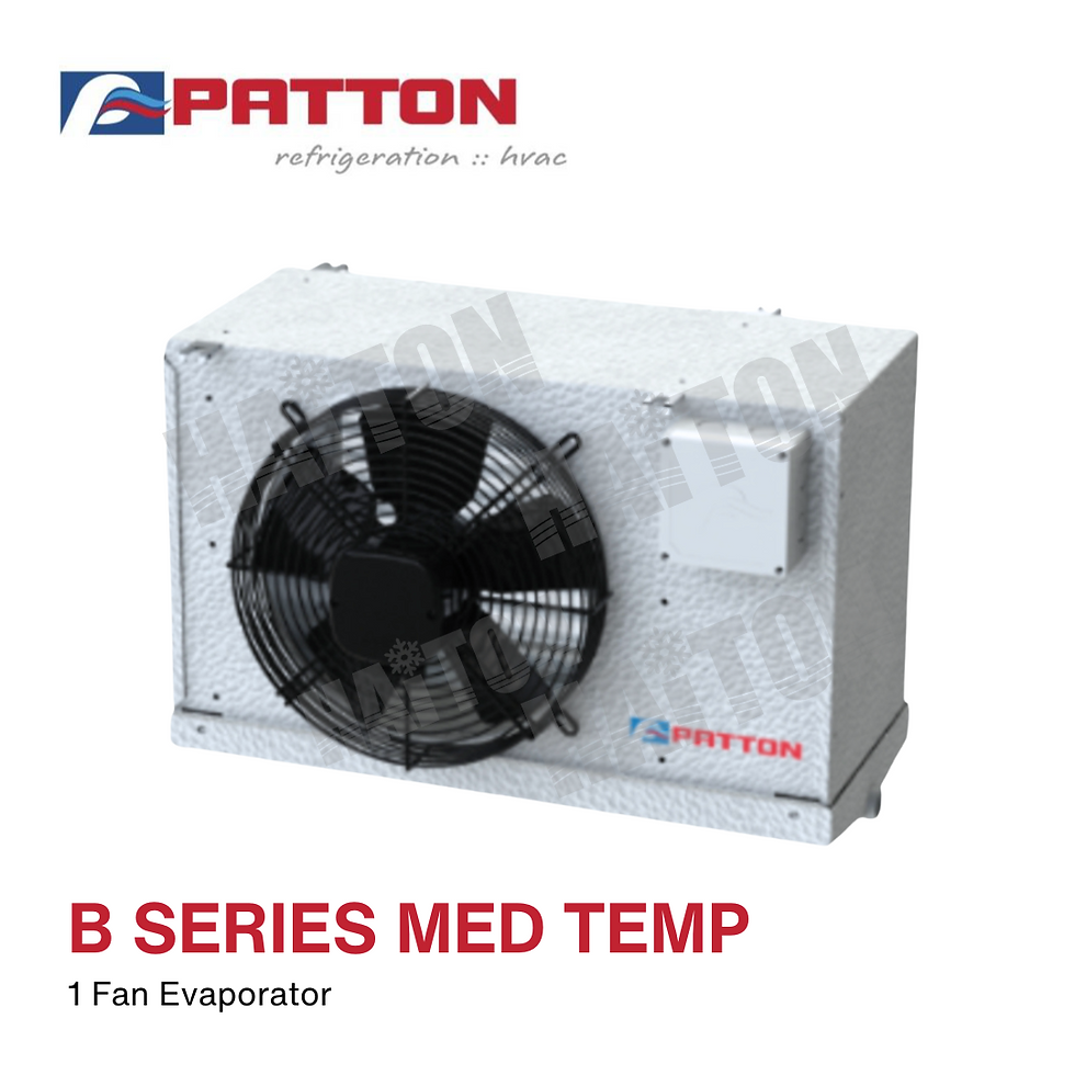 BM22 - 2250W R404A 1 Fan Med Temp Patton Evaporator Unit Cooler