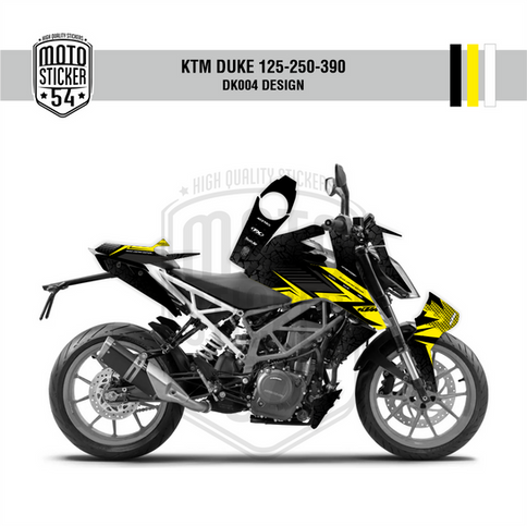 KTM Duke v2 DK004 Design Görsel Siyah Sarı.png
