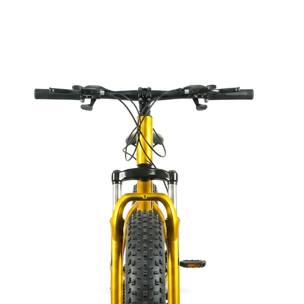 Miniatura: Bicicleta Fat Bike GTR-X Aro 26 Pneus 4.0 - Dourada