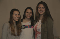 Con las chicas de Produ