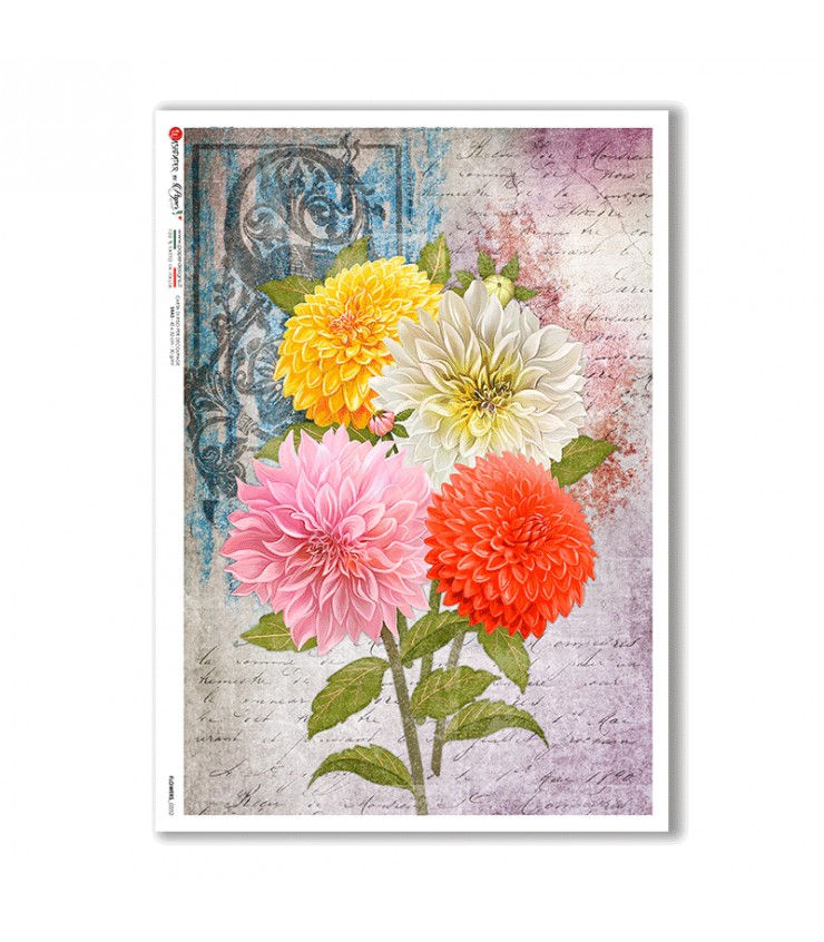 FLOWERS-0352 - Rice paper