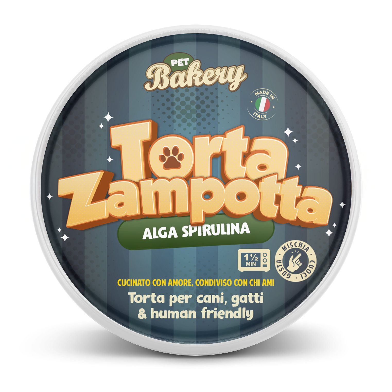 Spirulina Algae Zampotta Cake