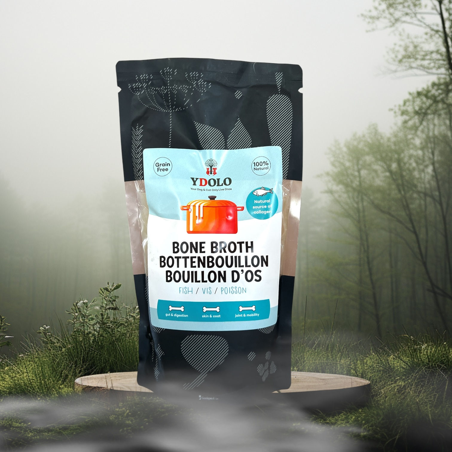 YDOLO Bone Broth Fish