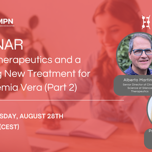 Seminario web: Ensayos clínicos, PV y el futuro. Una conversación en directo con la Dra. Susanne Isfort y Silence Therapeutics.