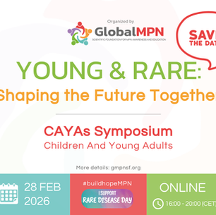 Symposium CAYAs 2026 | Young & Rare: Shaping the Future Together