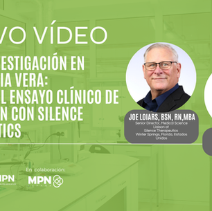 Nueva investigación en policitemia vera: vea el webinar sobre el ensayo clínico de divesiran con Silence Therapeutics