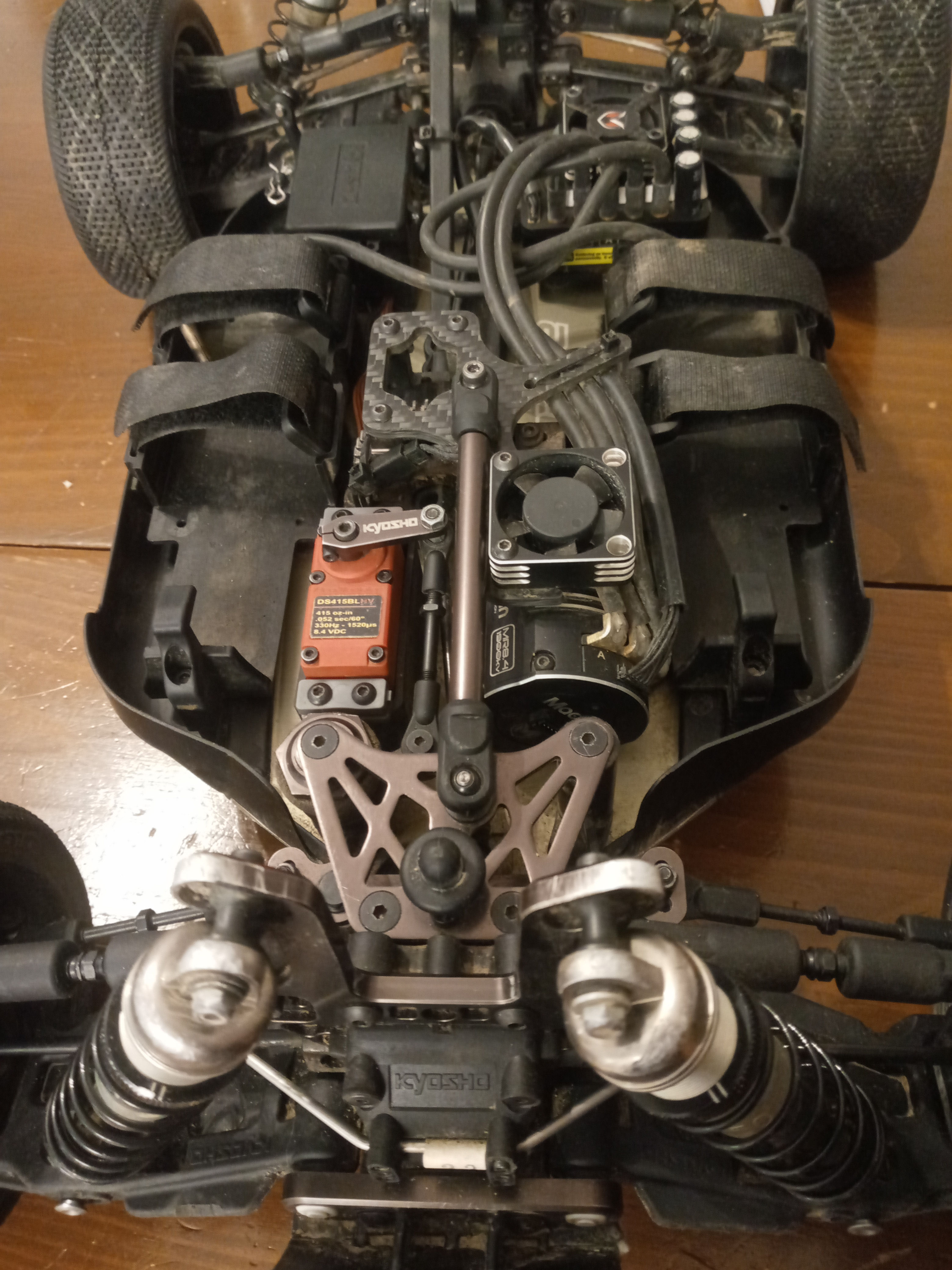 30mm fan mount for Kyosho MP10e