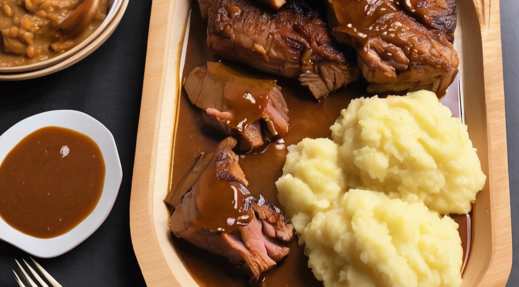 Arranged Food and Objects