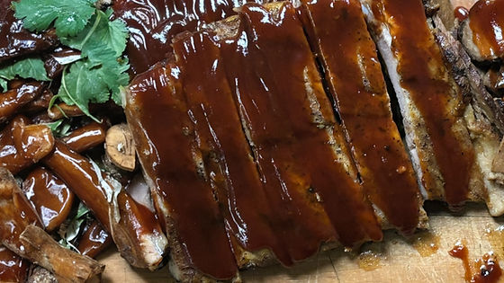 Full rack of pork ribs ( per rack)